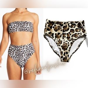 Vitamin A Barcelona High Waist Full Coverage Bottoms SIZE 6/S, 10/L, & 12/XL NWT